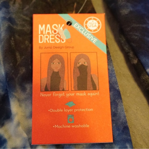 Tiana B tie-dye facemask dress - Picture 3 of 6